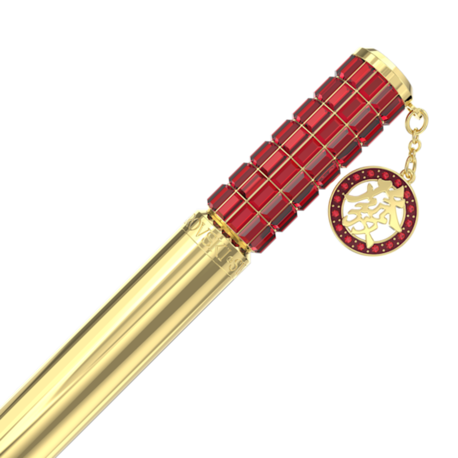 Resim Alea Tükenmez Kalem, Kırmızı, Altın rengi kaplama