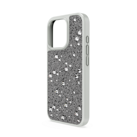 Resim High Akıllı Telefon Kılıfı, Serpiştirilmiş tasarım, iPhone® 16 Pro, Gümüş Rengi