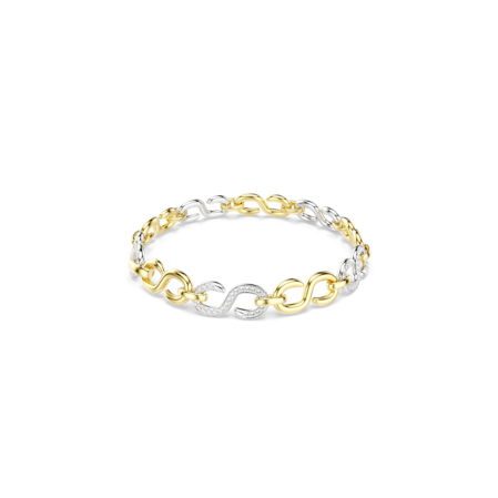 Resim Dextera Bileklik, Yuvarlak kesim, Beyaz, Karışık metal yüzey