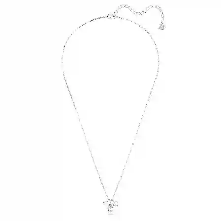 Resim Attract Kolye, Karışık kesimler, Küme, Beyaz, Rodyum kaplama