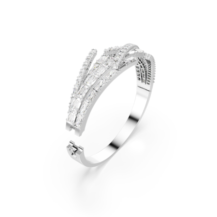 Resim Matrix Bileklik, Karışık kesimler, Beyaz, Rodyum kaplama