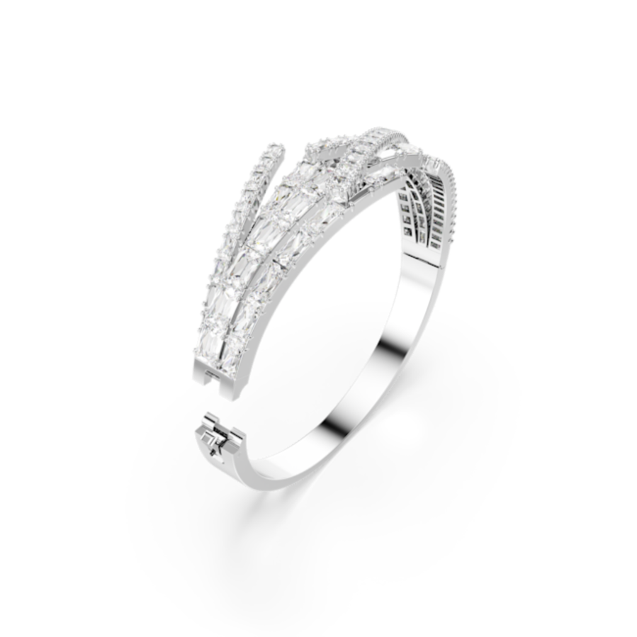 Resim Matrix Bileklik, Karışık kesimler, Beyaz, Rodyum kaplama