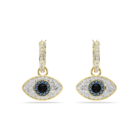 Resim Symbolica damla küpeler, Nazarlık, Mavi, Altın rengi kaplama