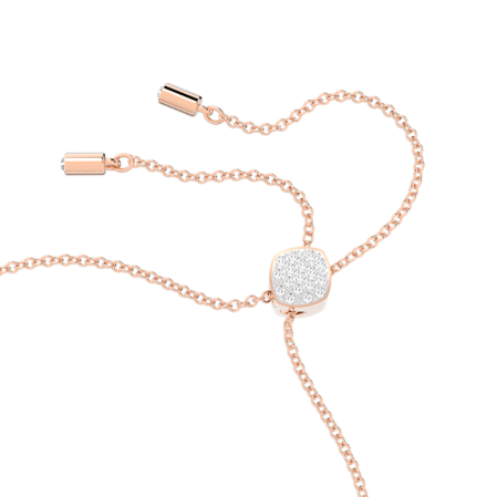 Resim Idyllia Lilia Bileklik, Kelebek, Beyaz, Pembe altın rengi kaplama