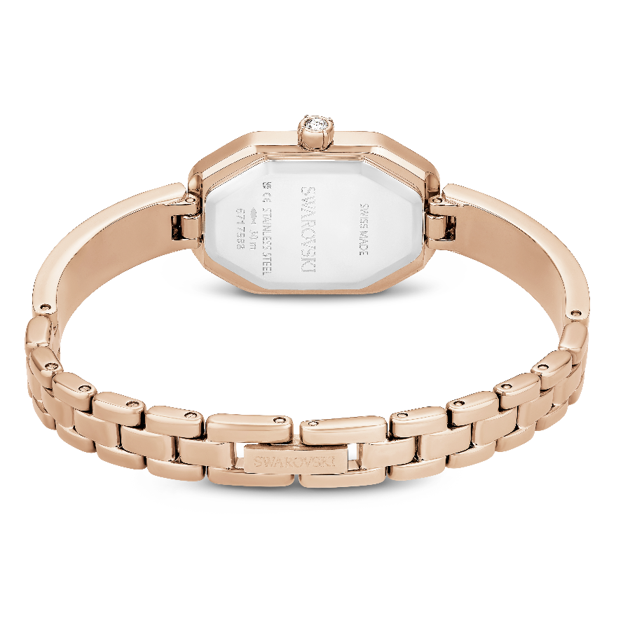 Resim Dextera Halka bileklik saat, İsviçre Üretimi, Pembe, Pembe altın rengi kaplama