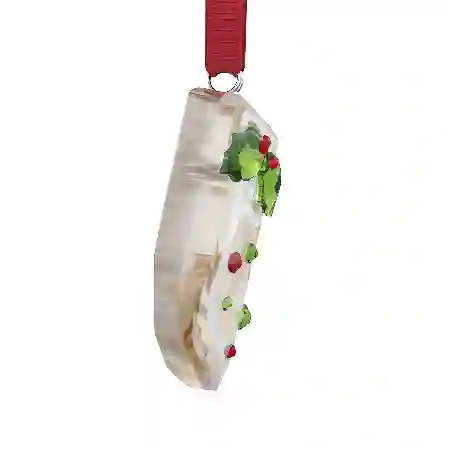 Resim Holiday Cheers Zencefilli Kurabiye Yılbaşı Çorabı Süs