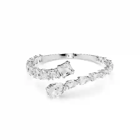 Resim Matrix Kelepçe, Karışık kesimler, Beyaz, Rodyum kaplama