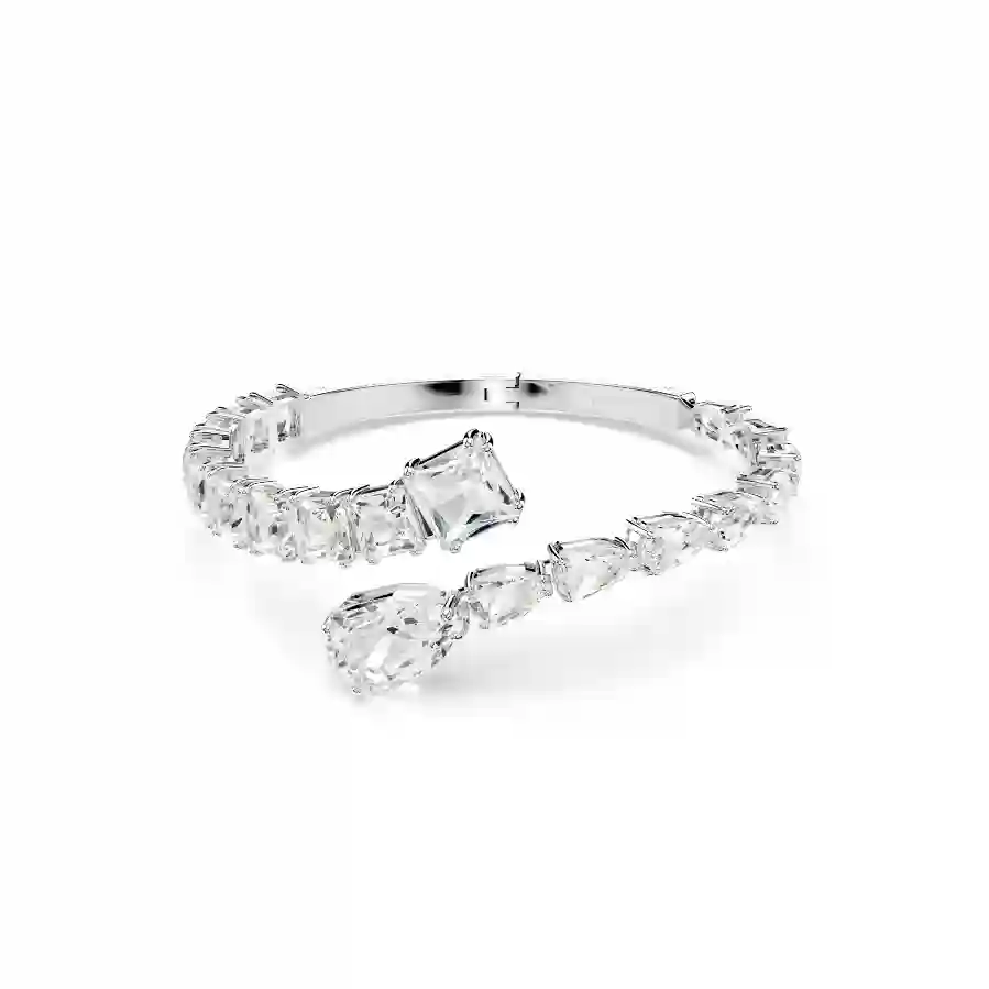 Resim Matrix Kelepçe, Karışık kesimler, Beyaz, Rodyum kaplama