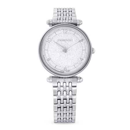 Resim Crystalline wonder Saat, İsviçre Üretimi, Metal bileklik, Gümüş Rengi, Paslanmaz çelik