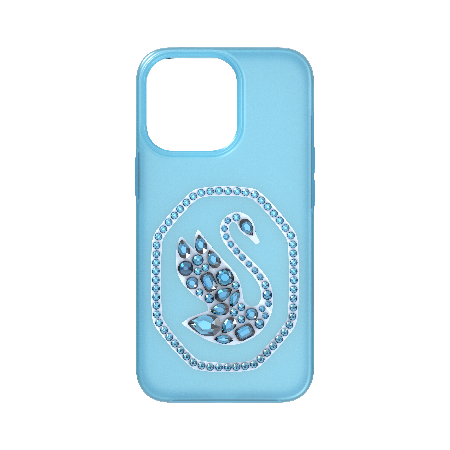 Resim Akıllı Telefon Kılıfı, Kuğu, iPhone® 13, Mavi