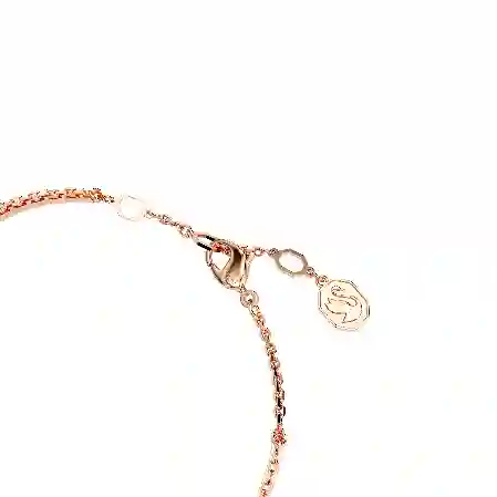 Resim Meteora Bileklik, Beyaz, Pembe altın rengi kaplama