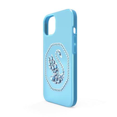 Resim Akıllı Telefon Kılıfı, Kuğu, iPhone® 13 Pro, Mavi