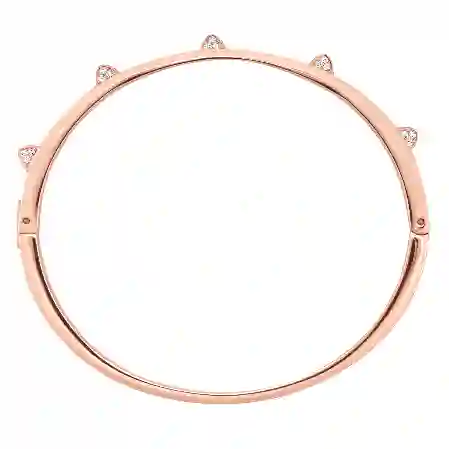 Resim Tactic Bileklik, Beyaz, Pembe altın rengi yüzey