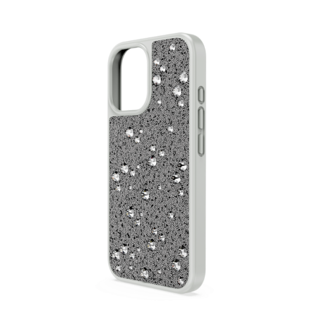 Resim High Akıllı Telefon Kılıfı, Serpiştirilmiş tasarım, iPhone® 16, Gümüş Rengi