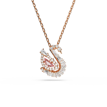 Resim Swan Kolye, Karışık kesimler, Kuğu, Pembe