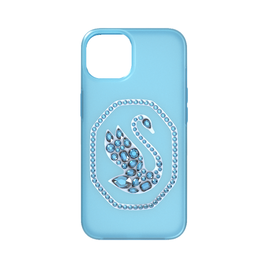 Resim Akıllı Telefon Kılıfı, Kuğu, iPhone® 13 Pro, Mavi