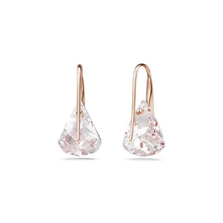 Resim Lunar damla küpeler, Pembe, Pembe altın rengi kaplama