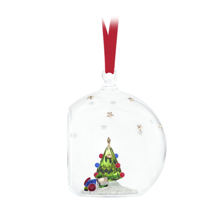 Resim Holiday Cheers Ağaç ve Hediyeler Top Süs