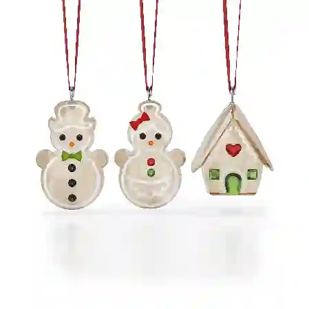 Resim Holiday Cheers Zencefilli Kurabiye Süs Seti