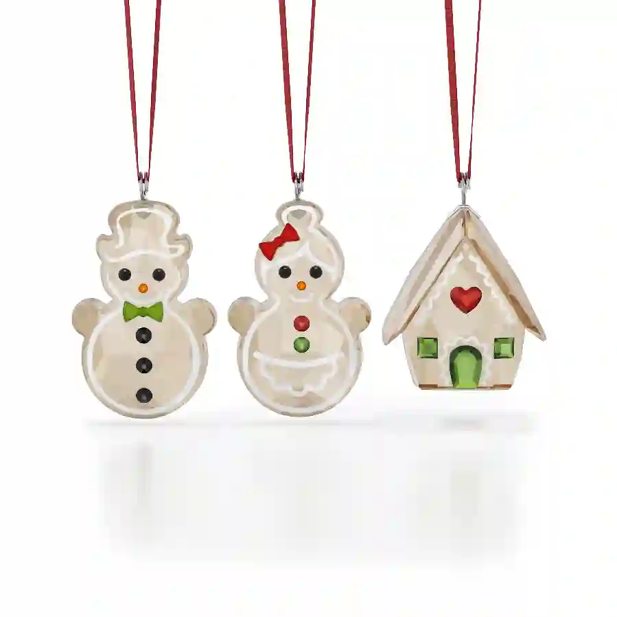 Resim Holiday Cheers Zencefilli Kurabiye Süs Seti