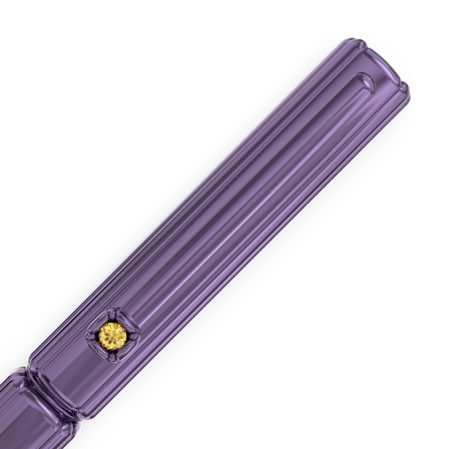 Resim Top Uçlu Kalem, Yastık kesim, Mor