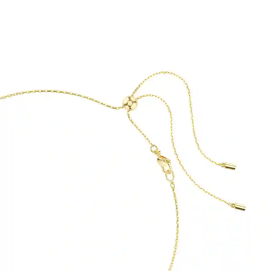 Resim Imber Kolye, Karışık kesimler, Beyaz, Altın rengi kaplama