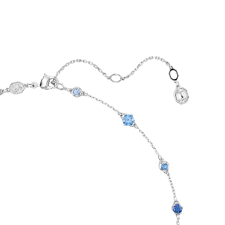 Resim Constella Kolye, Karışık kesimler, Mavi, Rodyum kaplama