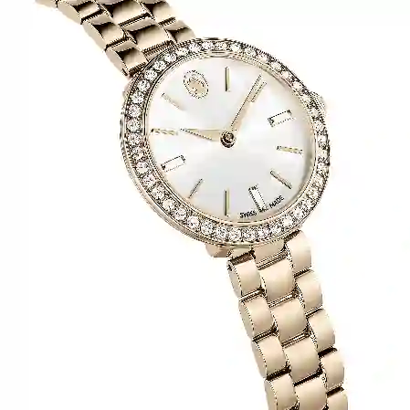 Resim Certa Saat, İsviçre Üretimi, Metal bileklik, Altın Rengi, Şampanya altın rengi yüzeyi