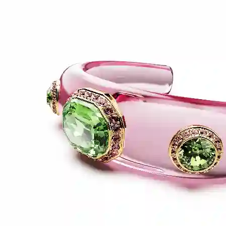 Resim Dulcis Kelepçe, Karışık kesimler, Çok renkli, Altın rengi kaplama