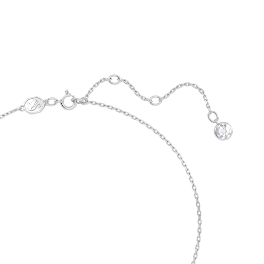 Resim Chroma Kolye, Üçgen kesim, Gri, Rodyum kaplama