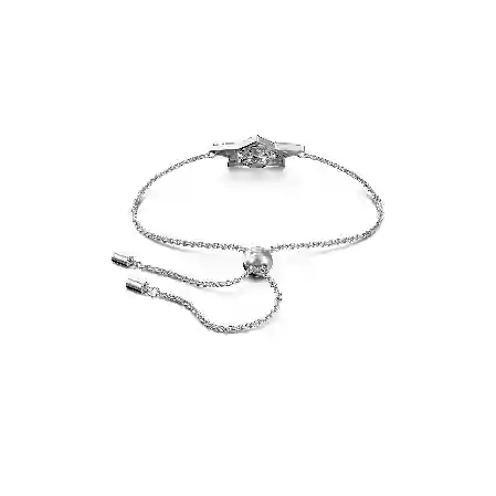 Resim Stella Bileklik, Karışık kesimler, Yıldız, Beyaz, Rodyum kaplama