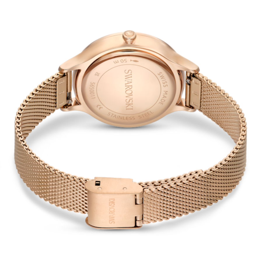 Resim Nova Saat, İsviçre Üretimi, Metal bileklik, Rose Altın tonu, Pembe altın rengi yüzey