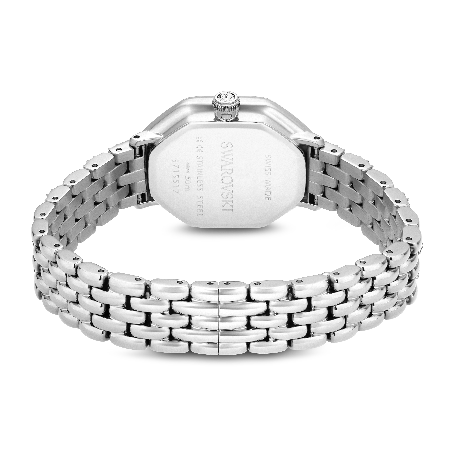 Resim Dextera Octagon Saat, İsviçre Üretimi, Metal bileklik, Gümüş Rengi, Paslanmaz çelik