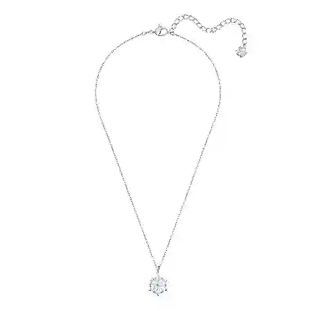 Resim Magic Kolye, Kar tanesi, Beyaz, Rodyum kaplama