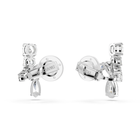 Resim Matrix Klipsli Küpeler, Karışık kesimler, Beyaz, Rodyum kaplama