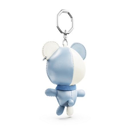 Resim Teddy Çanta Charm'ı, Ayıcık, Mavi, Rodyum kaplama