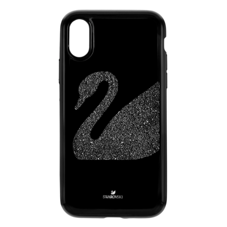 Resim Swan Koruyucu entegre edilmiş Akıllı Telefon Kılıfı, iPhone® XR, Siyah