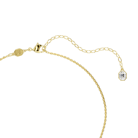 Resim Gema Y-Kolye, Karışık kesimler, Çok renkli, Altın rengi kaplama