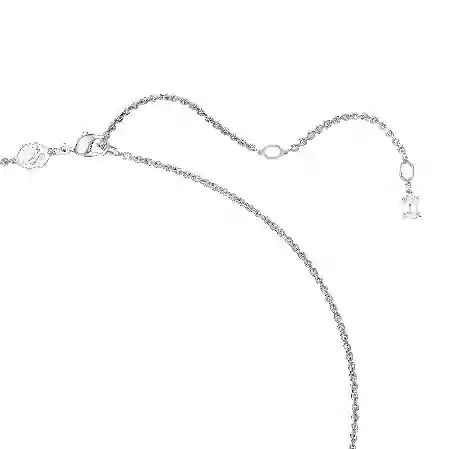 Resim Sublima Kolye, Beyaz, Rodyum kaplama