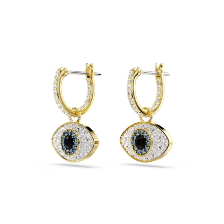 Resim Symbolica damla küpeler, Nazarlık, Mavi, Altın rengi kaplama