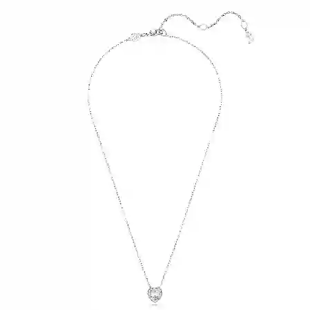 Resim Ariana Grande x Swarovski Kolye, Karışık kesimler, Kalp, Beyaz, Rodyum kaplama