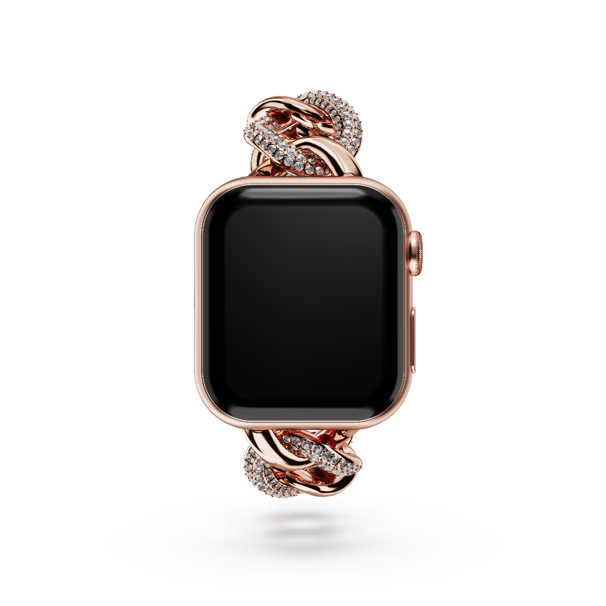 Resim Zincir kordon, Apple Watch® 40 mm ve 41 mm ile uyumlu, Rose Altın tonu, Pembe altın rengi yüzey