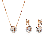 Resim Dragon & Phoenix Set, Ejderha pençesi, Beyaz, Pembe altın rengi kaplama
