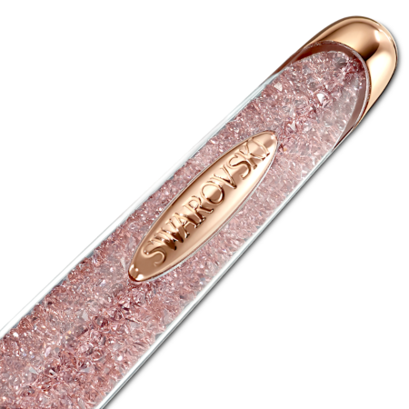 Resim Crystalline Tükenmez Kalem, Rose Altın tonu, Pembe altın rengi kaplama