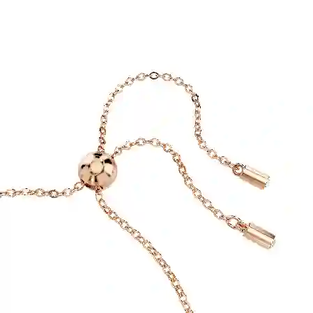 Resim Matrix Tennis bileklik, Karışık kesimler, Beyaz, Pembe altın rengi kaplama