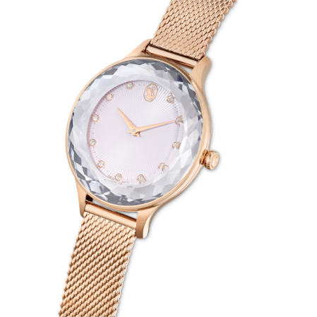 Resim Nova Saat, İsviçre Üretimi, Metal bileklik, Rose Altın tonu, Pembe altın rengi yüzey