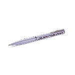 Resim Crystal Shimmer Glide Tükenmez Kalem, Mor, Mor lakeli, krom kaplama