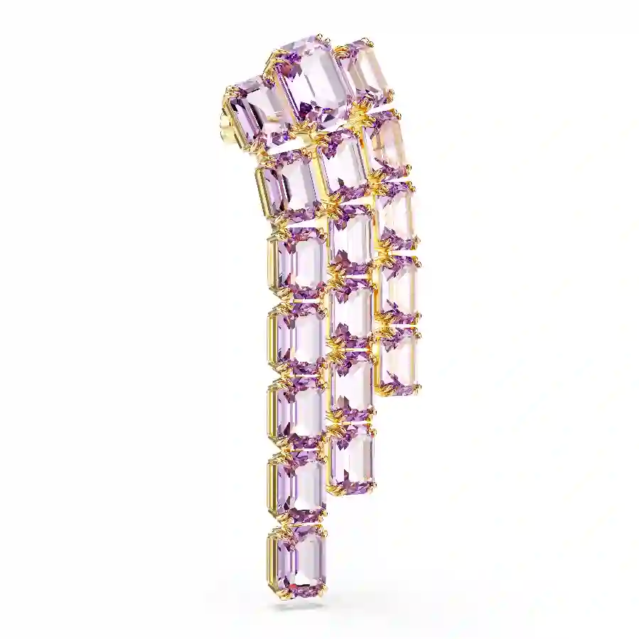 Resim Millenia Broş, Sekizgen kesim, Altın rengi kaplama