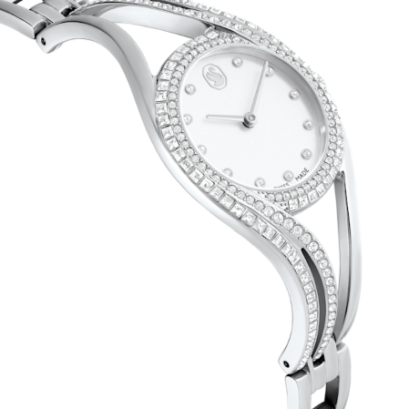 Resim Hyperbola Halka bileklik saat, İsviçre Üretimi, Gümüş rengi, Paslanmaz çelik