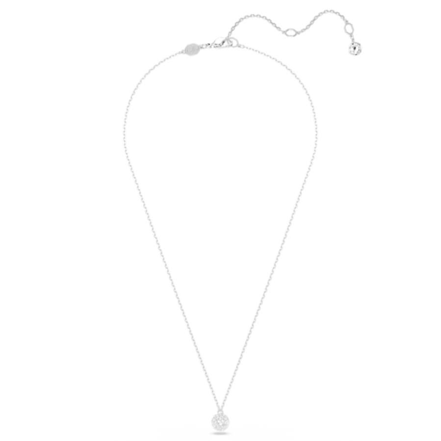 Resim Dextera Kolye, Yuvarlak kesim, Küre, Beyaz, Rodyum kaplama